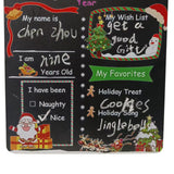 Maxbell Wish List Board Decoration Multipurpose Wooden for Office Desk Home Bedroom without Stand