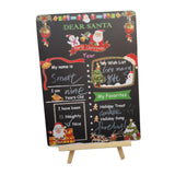 Maxbell Wish List Board Decoration Multipurpose Wooden for Office Desk Home Bedroom with Stand