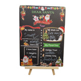 Maxbell Wish List Board Decoration Multipurpose Wooden for Office Desk Home Bedroom with Stand
