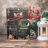 Maxbell Wish List Board Decoration Multipurpose Wooden for Office Desk Home Bedroom with Stand