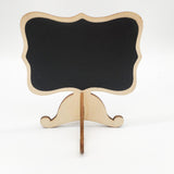 Maxbell Mini Wooden Chalkboard Blackboard Wedding Signs Centerpieces Message Board style A