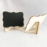 Maxbell Mini Wooden Chalkboard Blackboard Wedding Signs Centerpieces Message Board style A