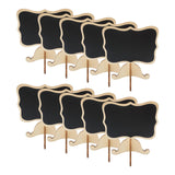 Maxbell Mini Wooden Chalkboard Blackboard Wedding Signs Centerpieces Message Board style A