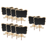 Maxbell Mini Wooden Chalkboard Blackboard Wedding Signs Centerpieces Message Board style A