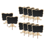 Maxbell Mini Wooden Chalkboard Blackboard Wedding Signs Centerpieces Message Board style A