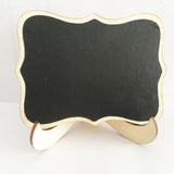 Maxbell Mini Wooden Chalkboard Blackboard Wedding Signs Centerpieces Message Board style B