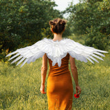 Maxbell Fairy Wings Cosplay Accessories Wedding Fancy Dress Birthday Decoration White