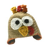 Maxbell Knit Turkey Hat Thanksgiving Outfit Fancy Dress Boy Girl Beanie Winter Hat