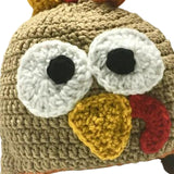 Maxbell Knit Turkey Hat Thanksgiving Outfit Fancy Dress Boy Girl Beanie Winter Hat