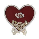 Maxbell Wedding Guest Book Wedding Drop Box Visitors Book for Graduation Decor