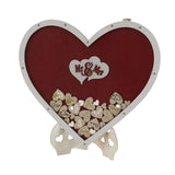 Maxbell Wedding Guest Book Wedding Drop Box Visitors Book for Graduation Decor