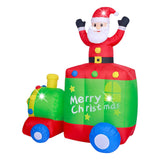 Maxbell Inflatable Santa Festival Decorations for Yard Indoor Garden