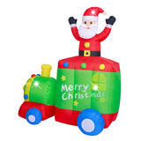 Maxbell Inflatable Santa Festival Decorations for Yard Indoor Garden