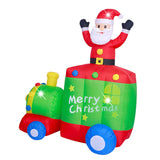 Maxbell Inflatable Santa Festival Decorations for Yard Indoor Garden