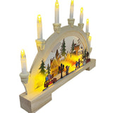 Maxbell Holiday Atmosphere Light Ornament Innovative Home for Desktop Bedroom Home