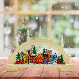 Maxbell Holiday Atmosphere Light Ornament Innovative Home for Desktop Bedroom Home