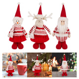 Maxbell Cute Figurines Multipurpose Gifts for Bookshelf Office Desk Girls Boys Snowman