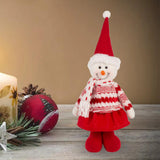 Maxbell Cute Figurines Multipurpose Gifts for Bookshelf Office Desk Girls Boys Snowman
