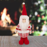 Maxbell Cute Figurines Multipurpose Gifts for Bookshelf Office Desk Girls Boys Santa