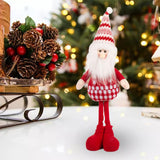 Maxbell Cute Christmas Doll Decorations Santa Claus Figurine for Office Festival Old man