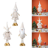 Maxbell Cute Christmas Doll decorations for Living Room Fireplace Cafe Snowman