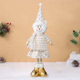 Maxbell Cute Christmas Doll decorations for Living Room Fireplace Cafe Snowman