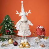 Maxbell Cute Christmas Doll decorations for Living Room Fireplace Cafe Elk