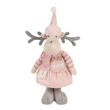 Maxbell Christmas Doll Desktop Table Decor Cartoon Figures for holiday Room Elk