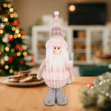 Maxbell Christmas Doll Desktop Table Decor Cartoon Figures for holiday Room  Santa Claus