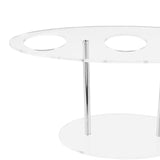 Maxbell Ice Cream Cone Holder Waffle Cone Holder Food Holder for Birthday Decor Clear