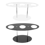 Maxbell Ice Cream Cone Holder Waffle Cone Holder Food Holder for Birthday Decor Clear