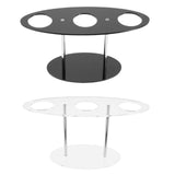 Maxbell Ice Cream Cone Holder Waffle Cone Holder Food Holder for Birthday Decor Clear