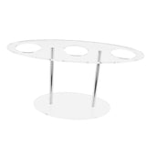 Maxbell Ice Cream Cone Holder Waffle Cone Holder Food Holder for Birthday Decor Clear