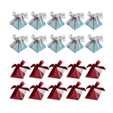 Maxbell 10Pcs Treat Box Empty Box Storage Box for Halloween Party Decor Blue