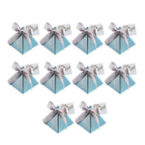 Maxbell 10Pcs Treat Box Empty Box Storage Box for Halloween Party Decor Blue