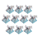 Maxbell 10Pcs Treat Box Empty Box Storage Box for Halloween Party Decor Blue