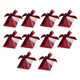 Maxbell 10Pcs Treat Box Empty Box Storage Box for Halloween Party Decor Red