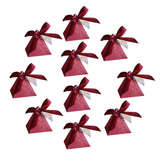 Maxbell 10Pcs Treat Box Empty Box Storage Box for Halloween Party Decor Red