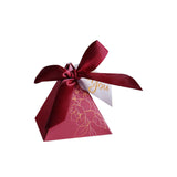 Maxbell 10Pcs Treat Box Empty Box Storage Box for Halloween Party Decor Red