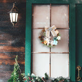 Maxbell 11.81inch Xmas Wreath Christmas Garland for Fireplace Mantel Ornaments