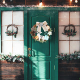 Maxbell 11.81inch Xmas Wreath Christmas Garland for Fireplace Mantel Ornaments