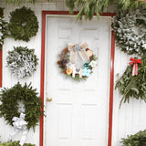 Maxbell 11.81inch Xmas Wreath Christmas Garland for Fireplace Mantel Ornaments