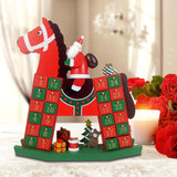 Maxbell advent calendar Wooden Ornament 24 Bedroom Desk Car