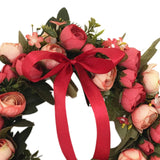 Maxbell Door Wreath Wedding Centerpiece 30cm Hanging for living Room Décor