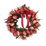 Maxbell Door Wreath Wedding Centerpiece 30cm Hanging for living Room Décor