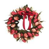 Maxbell Door Wreath Wedding Centerpiece 30cm Hanging for living Room Décor