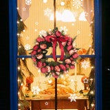 Maxbell Door Wreath Wedding Centerpiece 30cm Hanging for living Room Décor