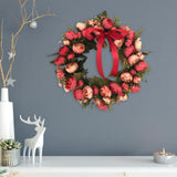 Maxbell Door Wreath Wedding Centerpiece 30cm Hanging for living Room Décor