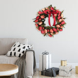 Maxbell Door Wreath Wedding Centerpiece 30cm Hanging for living Room Décor