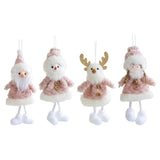 Maxbell Decorative Pendant Ornaments Window Ornaments for Living Room Holiday Hotel Santa Claus